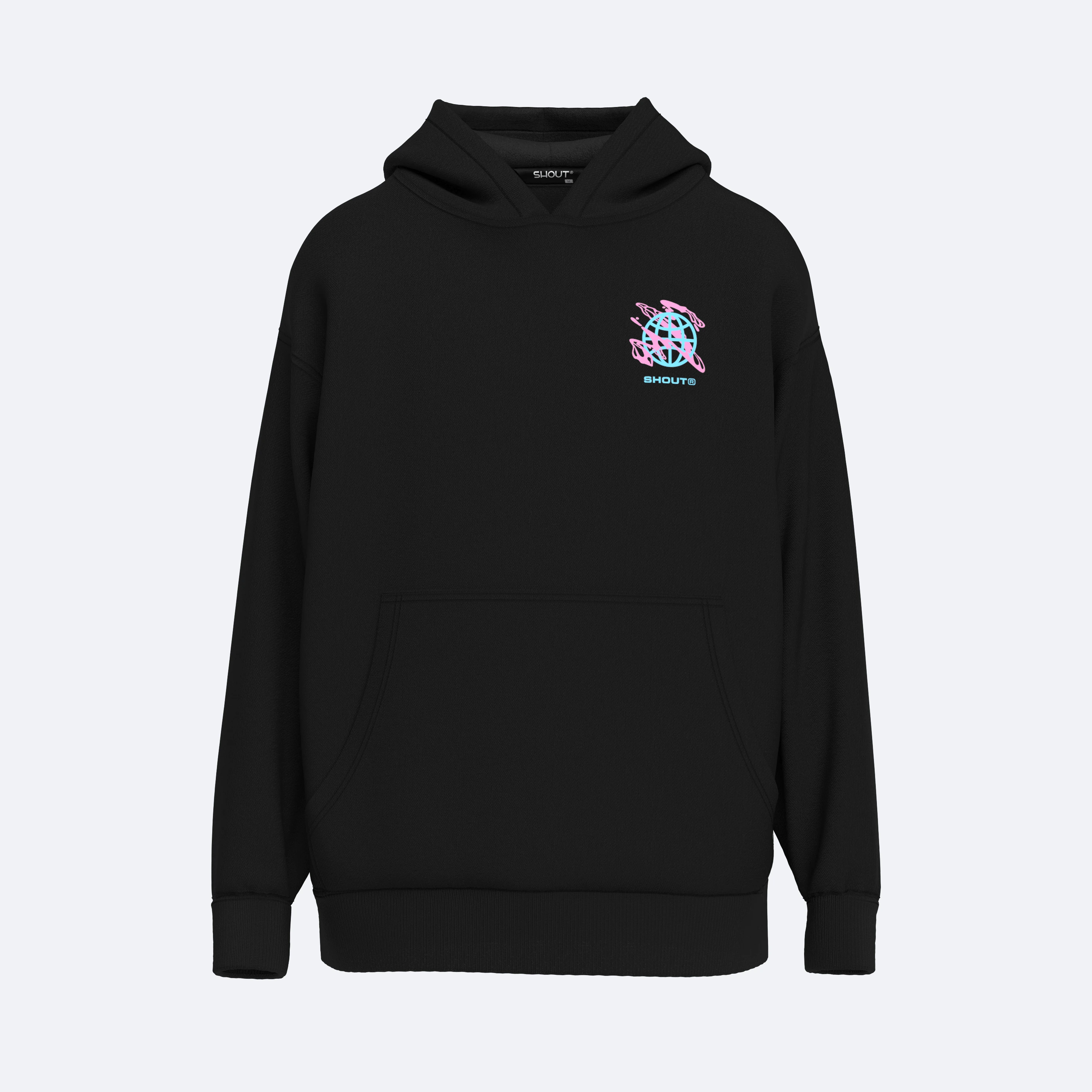 Shout Human Cooperative Unisex Oversize Hoodie